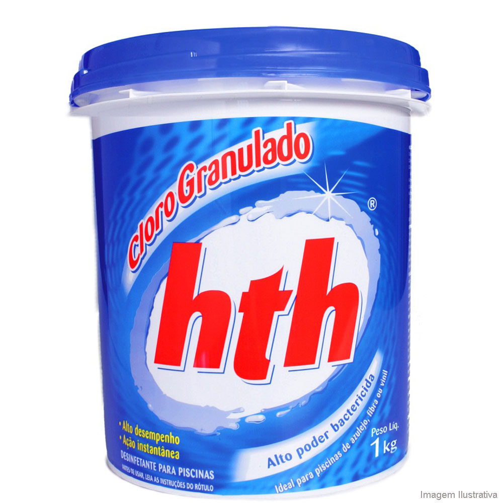 CLORO GRANULADO HTH - 1 KG